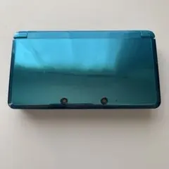 ニンテンドー 3DS アクアブルー 本体 充電器 初期化済み
