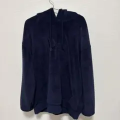 Dime XL ネイビー フード付きパーカー