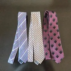 ネクタイセット 3本　クリーニング済