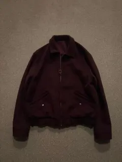 A.P.C. ジャケット ブルゾン ボルドー | Mercari
