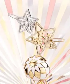 ディオール Dior ヘアクリップ　2025 ホリデー ノベルティ星型 スター
