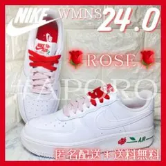 NIKE エアフォース1 '07 ESS ペイズリー オレンジ バンダナ柄 24