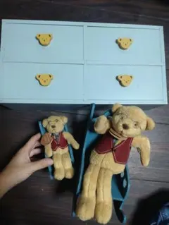 WARMINGFAMILY テディベア ミニチェスト セット