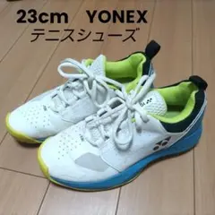 テニスシューズ　23cm　YONEX　ヨネックス　白　綺麗目