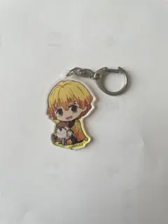 鬼滅の刃 みにきゃらティーカップ アクリルキーホルダー 我妻善逸