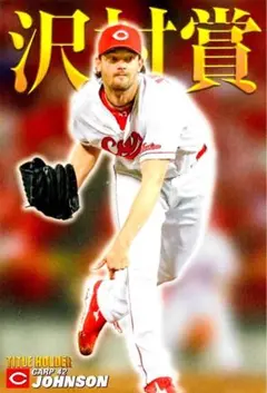 ジョンソン 広島カープ タイトルホルダーカード プロ野球チップス 2017