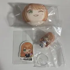 学園アイドルマスター　　紫雲清夏　にょきんと　おまんじゅう　ステッカー　セット