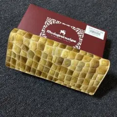 Modaprincipe 長財布 パッチワーク風 ゴールドのサムネイル