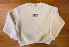 CAMP７　ボアプルオーバー　M　ホワイト