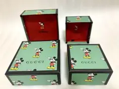 GUCCI × Disney コラボ ミッキー　空箱2点　保存袋2点セット