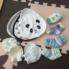 授乳スタイ&ミトン&靴下 セット♡