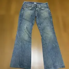 TRUE RELIGION デニムパンツ フレア JOEY BIG T USA製 - メルカリ