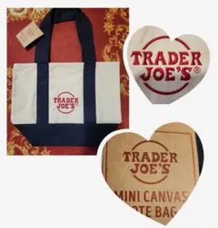 TRADER JOE'S ミニキャンバストートバッグ　未使用品