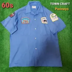 TOWNCRAFT 刺繍ワッペンワークシャツ　カスリ　Penneys ロカビリーのサムネイル