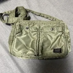 PORTER TANKER (L )ショルダー　セージグリーン