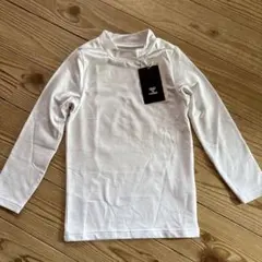 新品 hummel あったかインナーシャツ 120　白 ジュニア