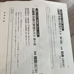 6年 日能研 学習力育成テスト 2025.5.11 - メルカリ