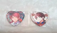 にじさんじ バレンタイン ローレン・イロアス ハート型缶バッジ 2種セット