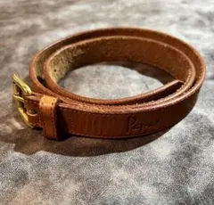 希少　パパス　レザーベルト　サイズS レディス