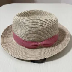 MARLMARL ピンクリボン　麦わら帽子のサムネイル