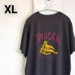 古着　フルーツオブザルーム　Tシャツ　ブラック　ZENDOKAI　XL