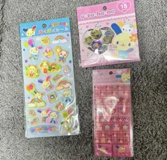 サンリオ ウサハナ シールセット タイルシール ぷくぷくシール おはじきシール