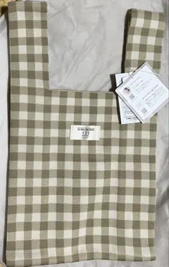 しまむら　tal. by yumi. チェックニットバック　121 タグ付き新品