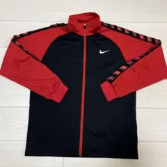 NIKE DRI-FIT トラックジャケット レッド×ブラック Lのサムネイル