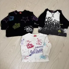 あいすさま トレーナー ロンT3枚セット