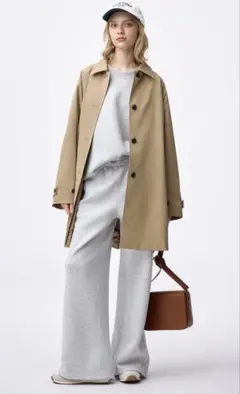 gu バルマカーンAラインハーフコート xs