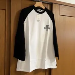 新品god selection xxx 七分袖カットソー　ロンT