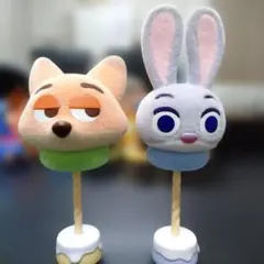 ズートピア 52TOYS マシュマロ ニック ジュディ