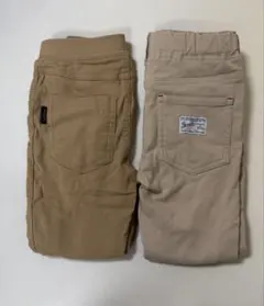 エフオーキッズ　フタフタ　スキニーパンツ　２点セット　110