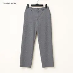 GLOBAL WORK ギンガムチェック パンツ L