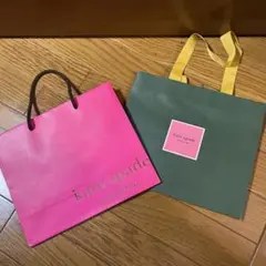 kate spade ショップ袋 2点セット