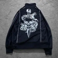 archive skull track jacket Y2K スカルのサムネイル