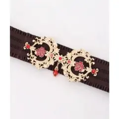 axes femme<しずく付クラシカルゴムベルト>