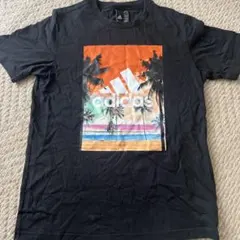 adidas パームツリーグラフィック Tシャツ