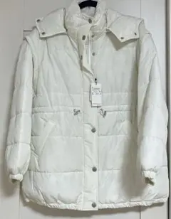 ⭐️新品未使用⭐️ラブトキ　ダウンコート　ダウンベスト　160サイズ　白色