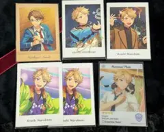 あんスタ 鳴上嵐 ぱしゃ カード ステッカー コースター 缶バッジ