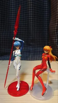 エヴァンゲリオン　レイ　アスカ　フィギュア