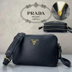PRADA カメラバッグ プラダ 2way ショルダーバッグ 1BH079 黒