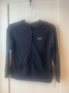 Careless days-LTXC 黒 ジップアップパーカー