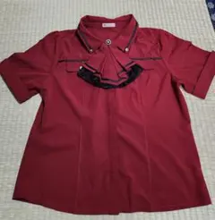 axes femme 半袖ブラウス