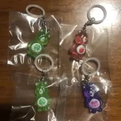 ケアベア　クリアマスコットチャーム2 めじるしアクセサリー