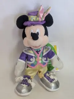 ディズニー　イースター　ミッキー　ぬいぐるみバッジ　2014