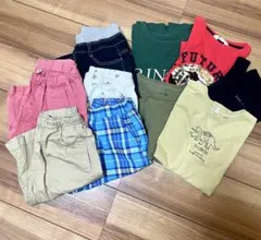 【まとめ売り10点セット】キッズ服 Tシャツ/ズボンセット 140cm