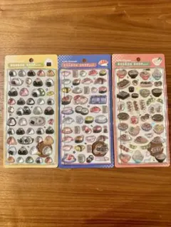 【正規品】ボンボンドロップシール旧作和柄　おにぎり/日本食/お寿司