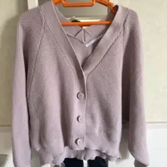 PAGEBOY ページボーイ ニット カーディガン ニットカーディガン ピンク