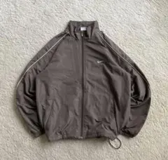 NIKE 00s ナイロンジャケット　テック系　短丈　ドローコード　y2k